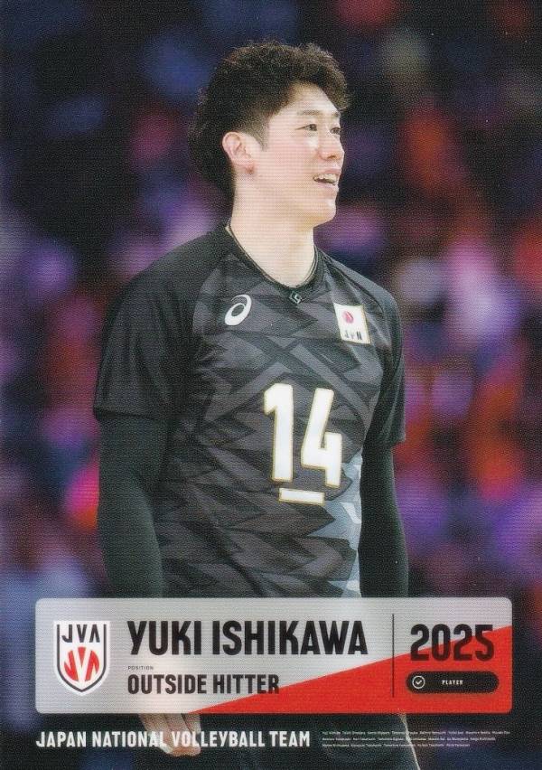 【RG46 石川 祐希 (レギュラーカード) 】 バレーボール男子日本代表2025 トレーディングカード