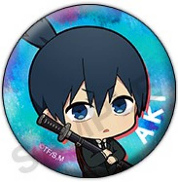 チェンソーマン　早川アキ　缶バッジ　DVD特典 チェンソーマン 早川アキ 缶バッジ アートステッカー 特典 お祭り