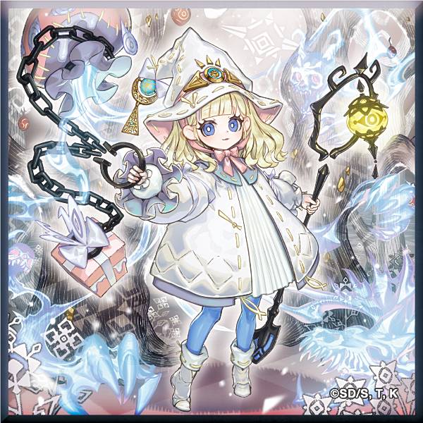 【白き森のリゼット】遊☆戯☆王オフィシャルカードゲーム 遊戯王カードゲーム25周年YCSJ バッジコレクション VOL.4