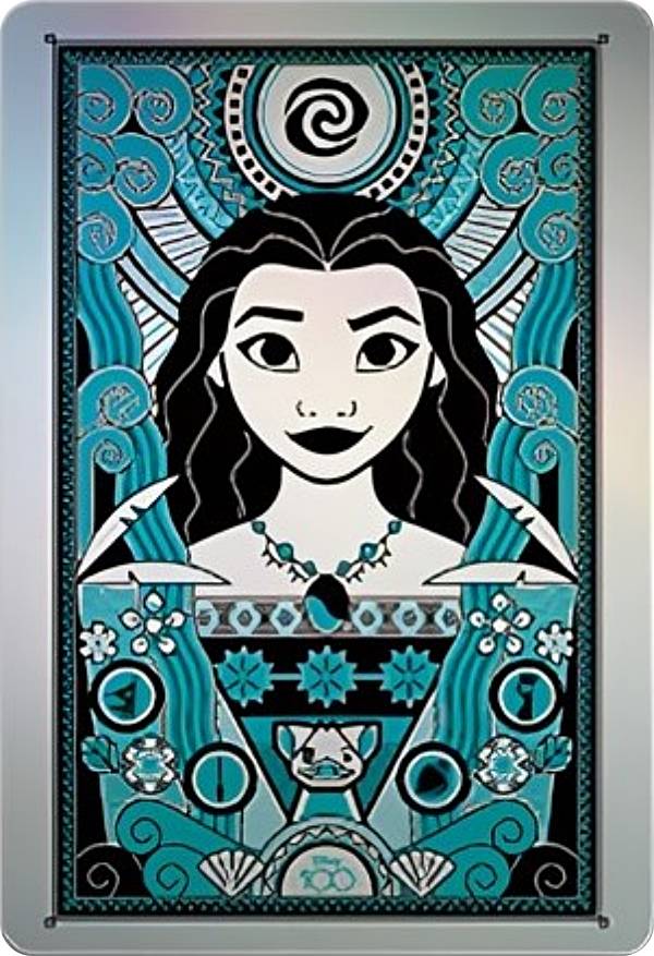 モアナ(タロット風) (R レア)】 ディズニー100 ワンダーカード