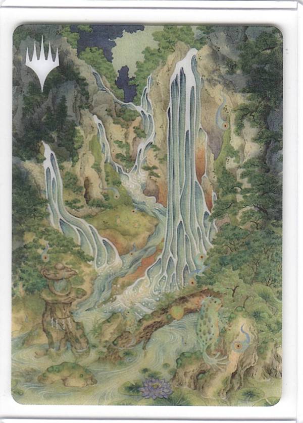 マジックザギャザリング NEC [島：浮世絵基本土地/サイド