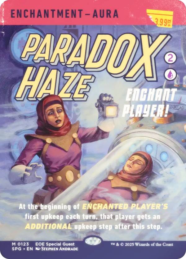 FOIL/ショーケース版】マジックザギャザリング SPG EN 0123 逆説のもや