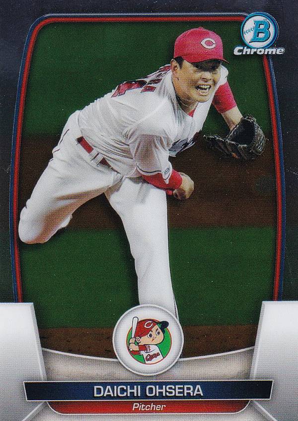 Chromeパラレル】NPB ベースボールカード 14 大瀬良大地 広島東洋