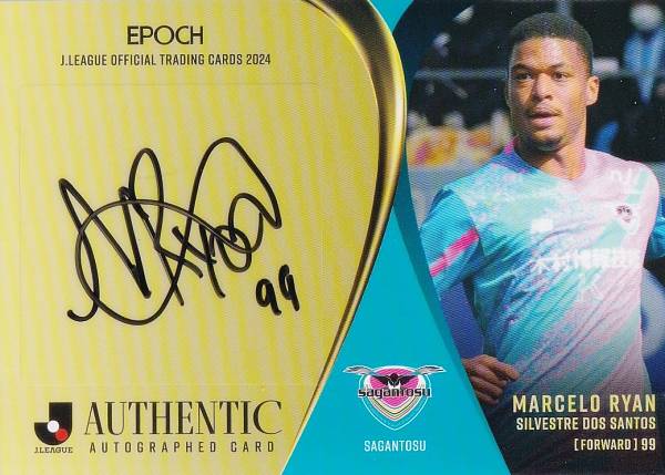 【直筆サイン 32/55】Jリーグオフィシャルカード SG160 マルセロ ヒアン サガン鳥栖 (スペシャルインサートカード) EPOCH 2024の通販は 5,655円