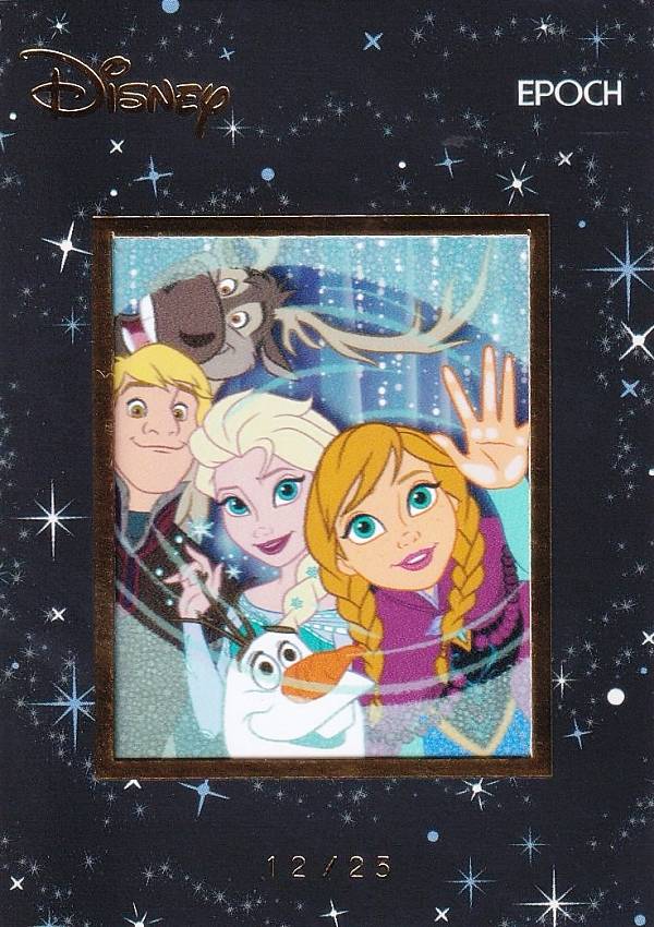 【[フォトカード 金箔 12/25] PC-03 アナと雪の女王 (スペシャルインサートカード(2)) 】 2024 PREMIER EDITION DISNEY AND PIXAR CHARACTERS コレクションカードの通販は 7,022円