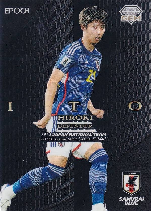 5枚限定 ラストナンバーEPOCH 2023 サッカー日本代表 GEM 伊藤洋輝 2025年最新】epoch gem 日本代表 サッカーの人気アイテム - メルカリ