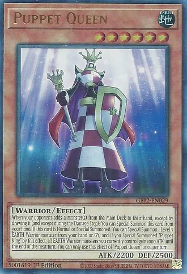 遊戯王 GFP2-EN029 パペット・クィーン Puppet Queen (英語版 1st Edition ウルトラレア) Ghosts From the Past：The 2nd Haunting