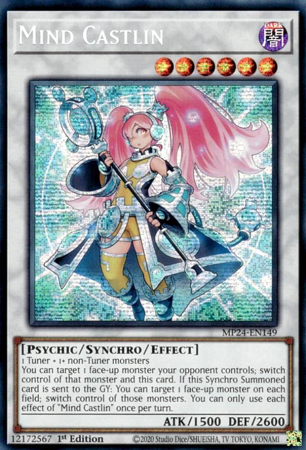 遊戯王 MP24-EN149 マインド・キャスリン Mind Castlin (英語版 1st Edition スターライトレア) 25th Anniversary Tin：Dueling Mirrors Mega Pack