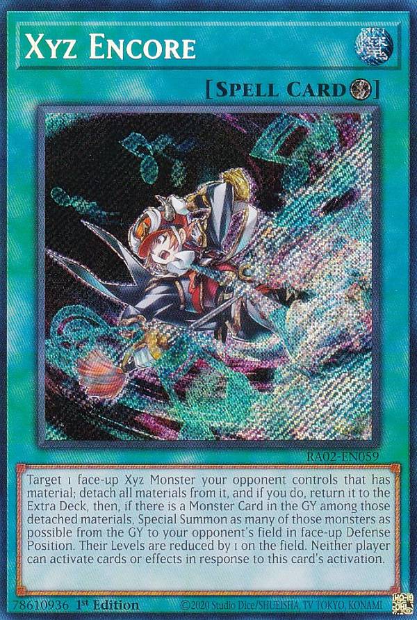 遊戯王 RA02-EN059 エクシーズ・オーバーディレイ Xyz Encore (英語版