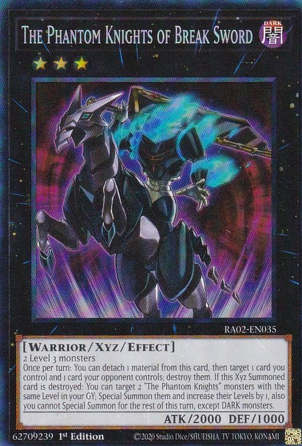 遊戯王 RA02-EN035 幻影騎士団ブレイクソード The Phantom Knights of 
