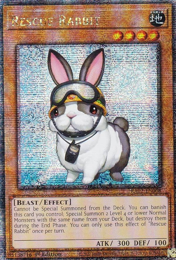 【ARS10】遊戯王　レスキューラビット　英語版アルティメットレア1st ARS10】遊戯王 レスキューラビット 英語版アルティメットレア1st