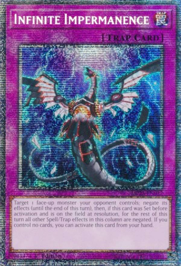 遊戯王 MP25-EN032 無限泡影 Infinite Impermanence (英語版 1st