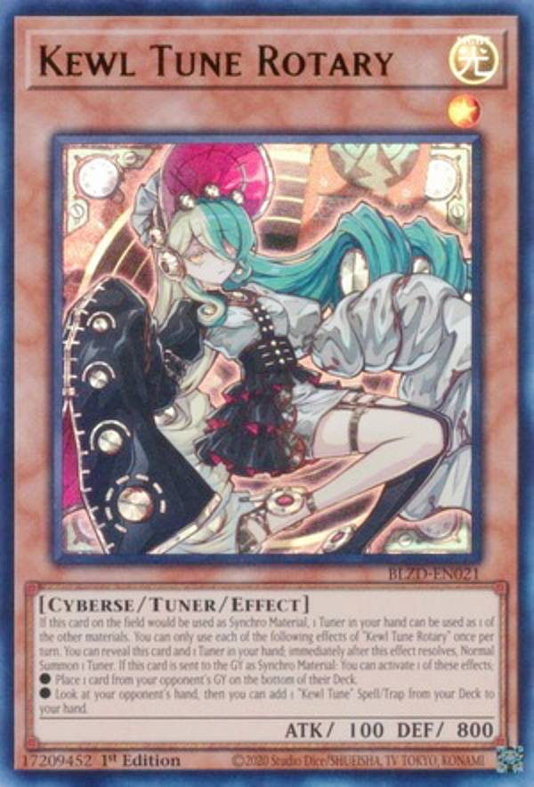 遊戯王 BLZD-EN021 キラーチューン・ロタリー Kewl Tune Rotary (英語