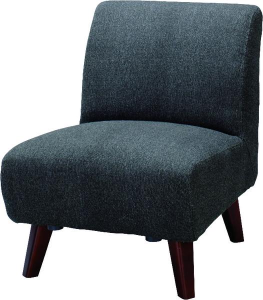 ネオトマソン 1人掛　 ソファ 幅53cm グレー ロータイプ　足つき　W53×D75×H71×SH37cmの通販は