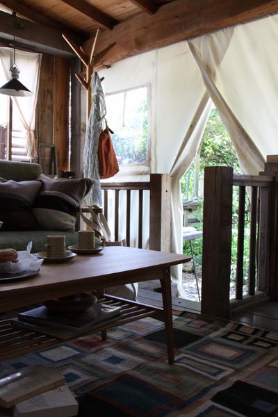 トムテ センターテーブルL コーヒーテーブルL ブラウン W105×D50×H40 机 収納付き 木目 ラバーウッド シンプルの通販は