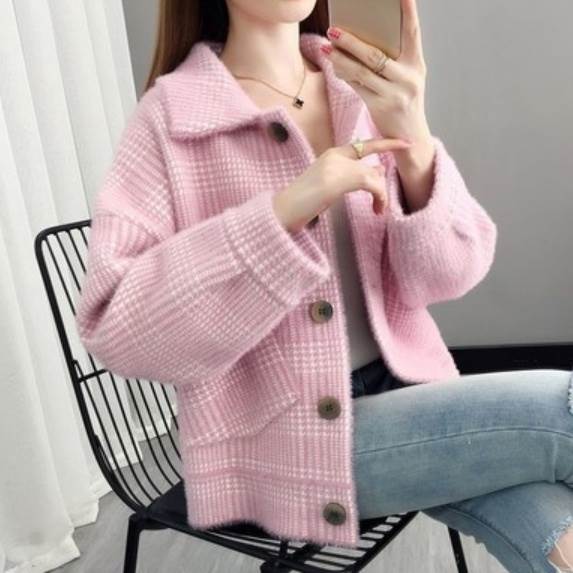 ウールコート ロングコート アウター コート 上着 ショート ショート丈 長袖 かわいい 大人可愛い きれいめ 大人 上品 おしゃれ お洒落 大人女子 レディース ファッション 韓国 オルチャン ガーリー エレガント 主役級 存在感 柄 千鳥格子 秋 冬 10代 20代 30代 40代の通販は 5,151円