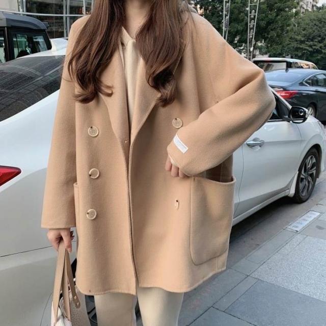 ウールコート アウター コート 上着 ミディアム丈 袖あり 長袖 Vネック Iライン かわいい 大人可愛い きれいめ シンプル 大人 上品 おしゃれ お洒落 大人可愛い 大人女子 キュート ガーリー 無地 秋 冬 10代 20代 30代 レディース 女性用 女の子 オフィス ファッションの通販は 6,580円