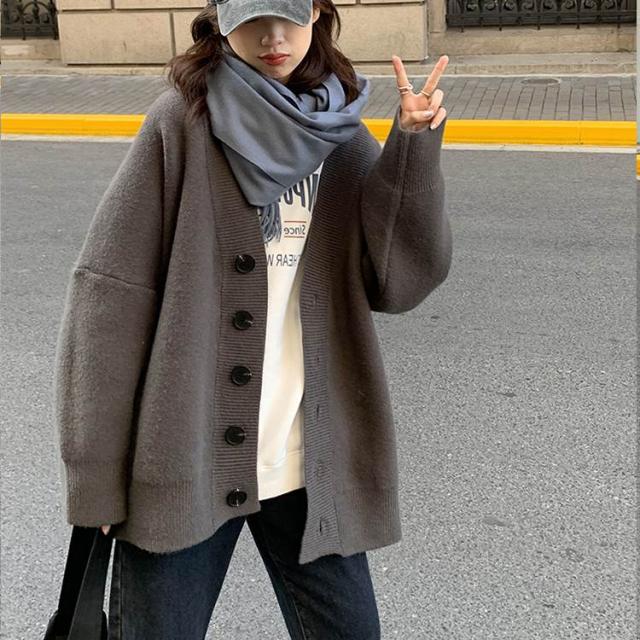 セーターカーディガン ブラウン ブラック トップス ニットソー セーター カーディガン スリム 細身 ストレート スマート かわいい きれいめ シンプル 大人 上品 おしゃれ 可愛い 女子 クール モード系 セクシー エレガント 無地 春 秋 冬 誕生日 レディース ファッションの通販は