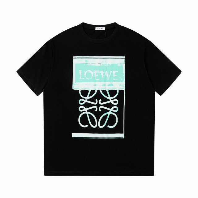 ロエベ LOEWE 2023ss プリントエンブレム 半袖Tシャツ 並行輸入品の ...