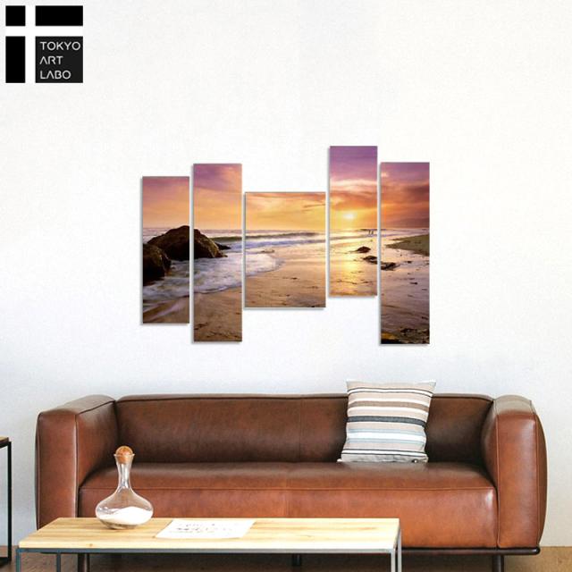【楽天ランキング1位獲得】油絵 絵画 風景画 海辺 水辺【落ち着いた色調 情緒 憧れ 癒しの絵】 スパ エステ店の壁面装飾 インテリア 壁掛け アートパネル 特大 油彩画_1