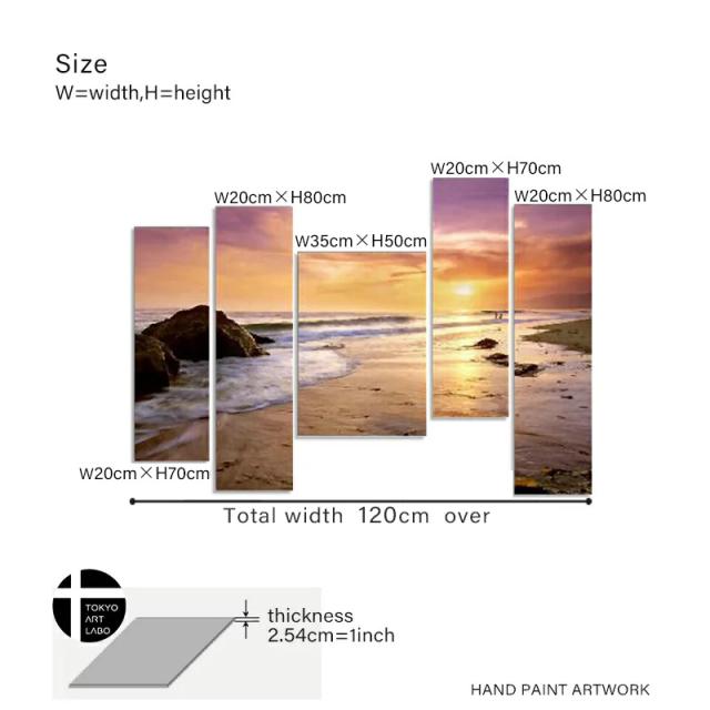 【楽天ランキング1位獲得】油絵 絵画 風景画 海辺 水辺【落ち着いた色調 情緒 憧れ 癒しの絵】 スパ エステ店の壁面装飾 インテリア 壁掛け アートパネル 特大 油彩画_19