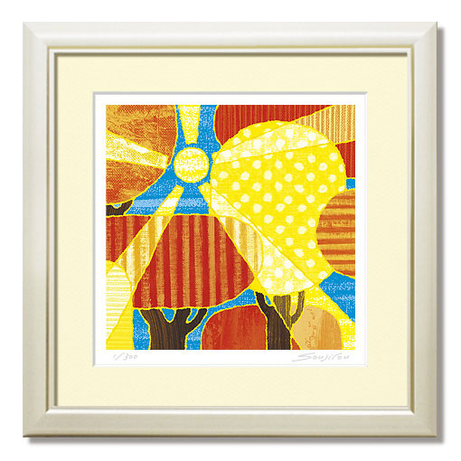 絵画 パッションフォレスト 壁掛け インテリア 風水 版画 おしゃれ 絵 和 モダン 壁飾り 玄関 リビング 客間 床の間 30角 運気を上げてくれそうなおすすめ風水アート 金運 母の日