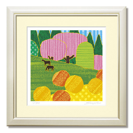 【楽天ランキング1位獲得】絵画 抽象 風景 エブリデー everyday30 インテリア アートフレーム 壁掛け 額入 玄関 運気を上げてくれそうなおすすめ風水アート 金運 母の日