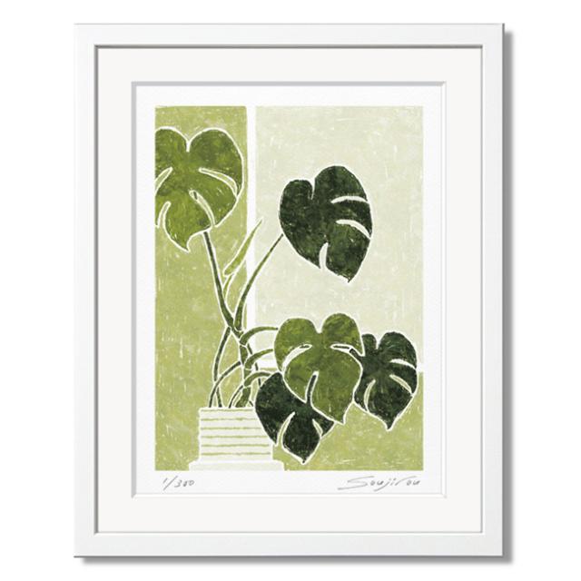 絵画【モンステラ】壁掛け インテリア 絵 モダン おしゃれ 玄関に飾る絵 リビング 新居 新築 お祝い プレゼント 壁飾り 八切 Sサイズ 母の日の通販は