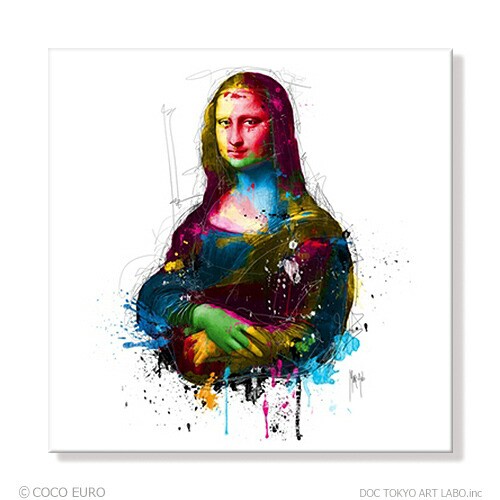 PLEXIGLAS Da Vinci Pop SIZE 690x690mm 絵画 インテリア 装飾 おしゃれ 壁 絵 アート モダン ポップ カラフル アクリル ビビッド /上位