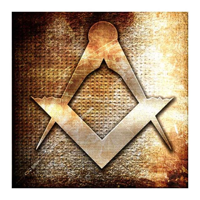 絵画 大型 高級 PLEXIGLAS Masonic symbol 750x750mm 希少 SymbolArt シンボル デザイン 壁面装飾 絵 壁絵 ラウンジ VIPルーム