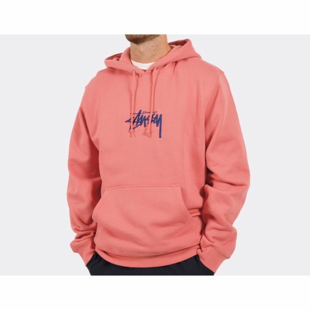 STUSSY STOCK LOGO APP.(APPLIQUE) HOODIE (118391) ステューシー ...