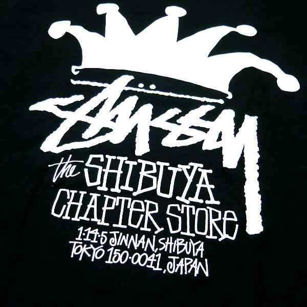 STUSSY ステューシー SHIBUYA CHAPTER STORE TEE シブヤ チャプター ストア Tシャツ ブラック｜au PAY マーケット