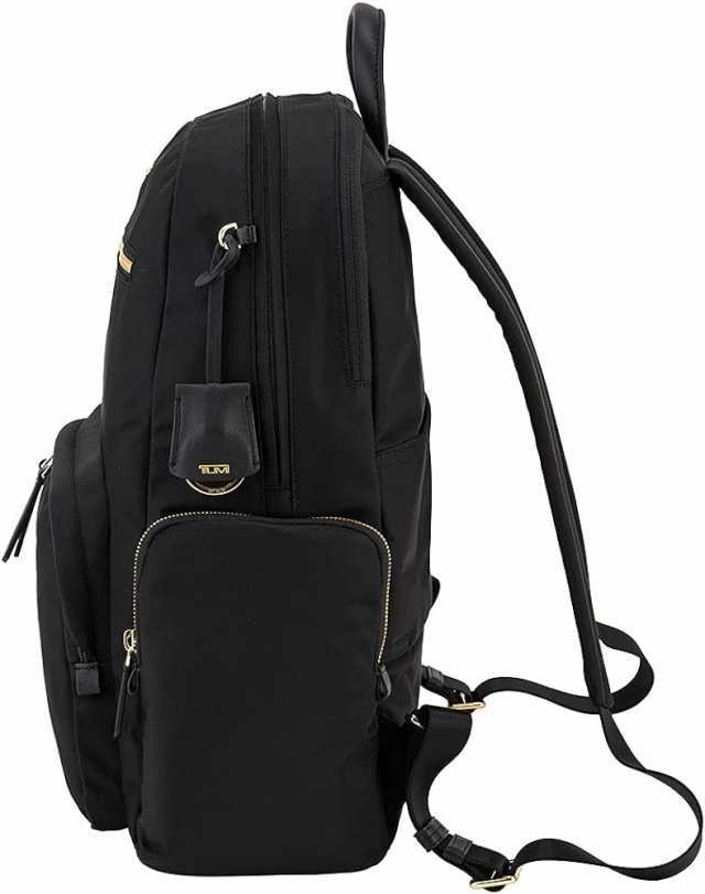 TUMI トゥミ ヴォヤジュール 「カーソン」 バックパック 0196300D VOYAGEUR Carson Backpack ブラック×ゴールド  リュック レディース バの通販はau PAY マーケット - 原動力 | au PAY マーケット－通販サイト