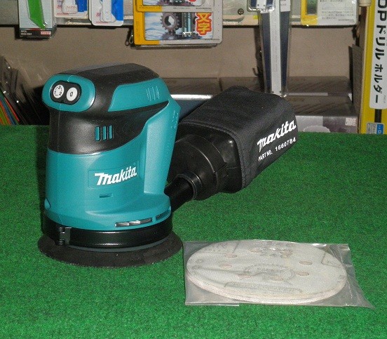 マキタ BO180DZ 18Vランダムオービットサンダ パッド寸法φ123mm 本体のみ バッテリ・充電器別売 新品の通販は