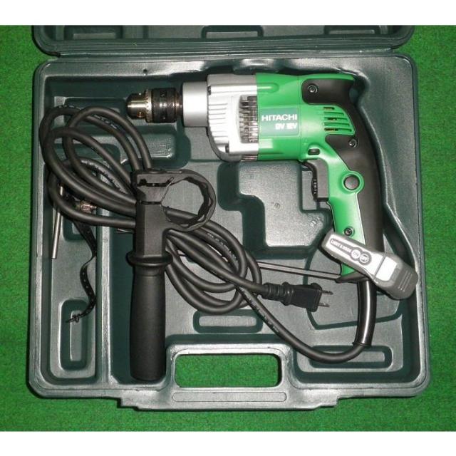 HiKOKI DV12V 12mm振動ドリル 単相100V ライトフック付 新品 ハイコ−キ 日立工機