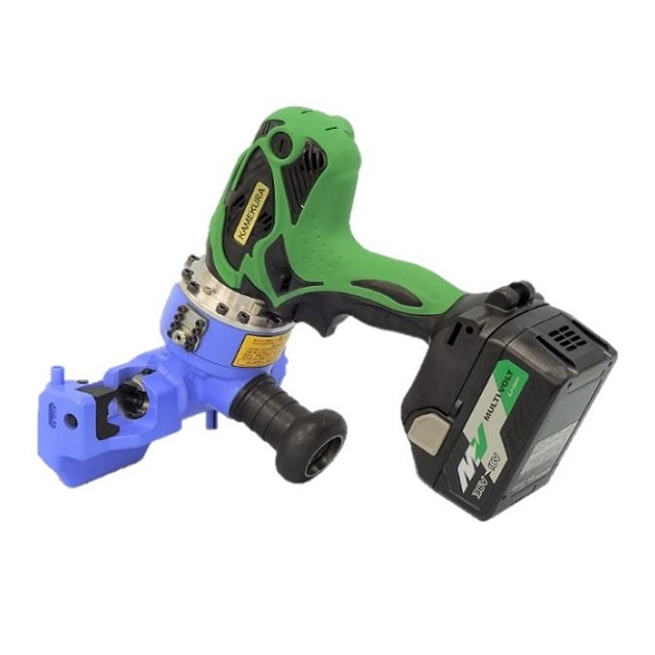 亀倉精機 DW-408B コードレスハードカッター 全ネジカッタ W1/2 W3/8 M10 M12のステンレス全ねじ対応 マルチボルト蓄電池x1個+充電器付セット 新品 代引不可 DW408B カメクラの通販は