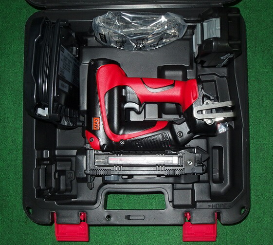 マックス TJ-25/4J-BC/1850A 18V充電式タッカ 4mm-J線用 本体+充電器+5.0Ah電池パックx1個+ケースセット 新品 MAX TJ25 4Jの通販は