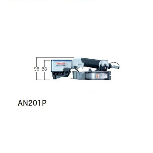 マキタ AN201P 和風天井用常圧エア釘打機 和風天井をラクにこなす極薄設計 新品