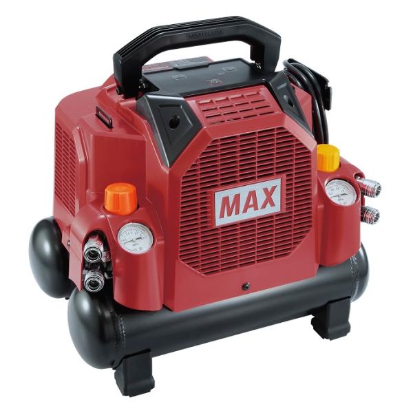 マックス AK-HL1301E 8L エアコンプレッサ 常圧用取出口x2個+高圧用取り出し口x2個付 AC100V 可搬型 ハンディなのにパワフル 新品 代引不可 AKHL1301E MAX