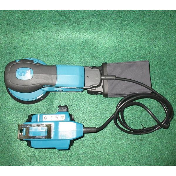 マキタ BO001CGZ+A-77394+BL4025 40Vmax 充電式ランダムオービットサンダ ぺ−パ−寸法:φ125mm 本体のみ+1.6mバッテリアダプタ+2.5Ahバッテリｘ1個付セット 充電器別売 新品_2