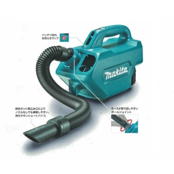 マキタ CL121DZ 10.8V車内清掃用 充電式クリーナー バッテリ・充電器別売 新品 カーメンテ 掃除