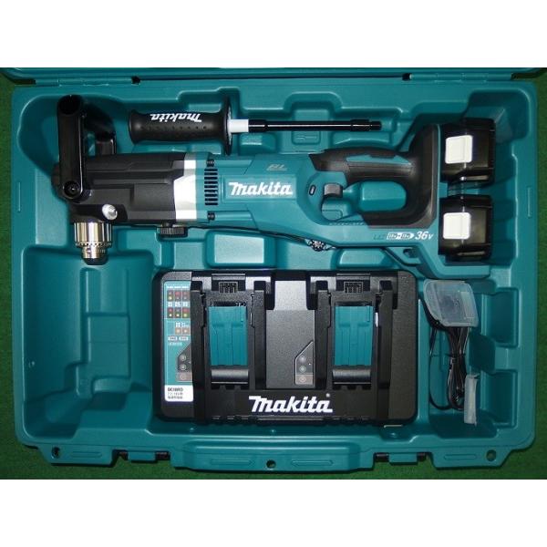 マキタ DA460DPG2 18Vx2=36V 13mm充電式アングルドリル 6.0Ahバッテリ2個付セット 新品