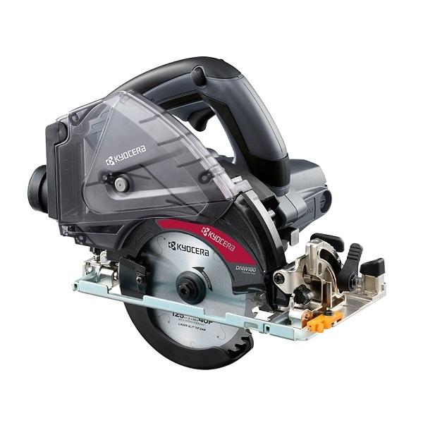京セラ DNW180L5 18V-125mm 充電式集じんマルノコ 最大切込深さ47mm チップソー付 ダストボックス脱着式 5000mAh電池パック1個+充電器付セット 新品 リョービ NW-180L5 NW180L5