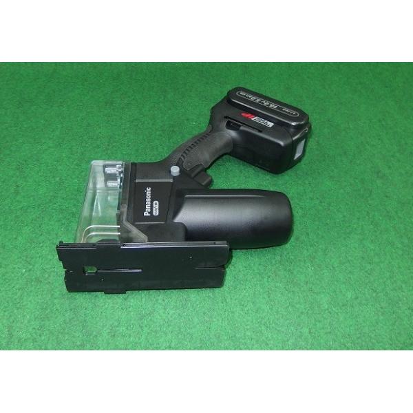 パナソニック EZ45A3LJ2F-B 14.4Vデュアル角穴カッター 14.4V-5.0Ah電池パックx2+充電器付セット 黒 上向き作業がラク 使いやすさに配慮 新品_1
