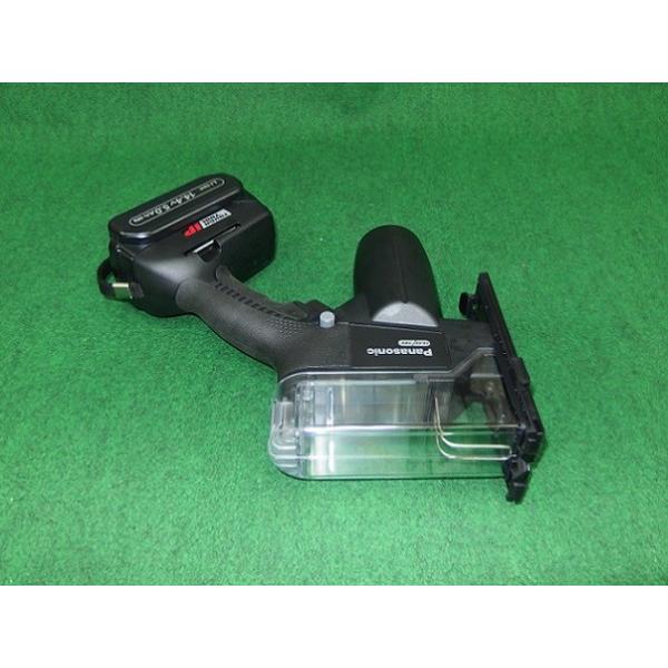 パナソニック EZ45A3LJ2F-B 14.4Vデュアル角穴カッター 14.4V-5.0Ah電池パックx2+充電器付セット 黒 上向き作業がラク 使いやすさに配慮 新品_2