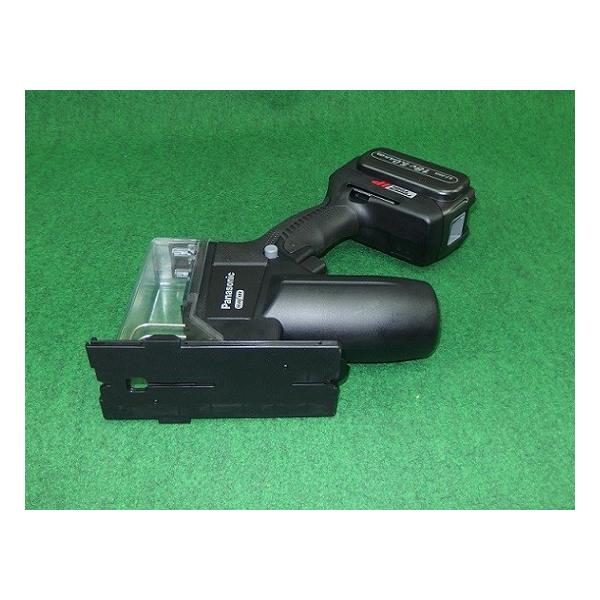 パナソニック EZ45A3LJ2G-B 18Vデュアル角穴カッター 18V-5.0Ah電池パックx2+充電器付セット 黒 上向き作業がラク 使いやすさに配慮 新品_1