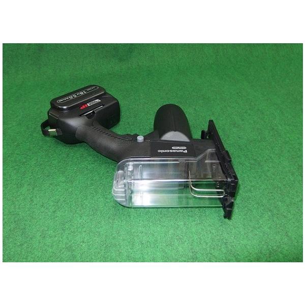 パナソニック EZ45A3LJ2G-B 18Vデュアル角穴カッター 18V-5.0Ah電池パックx2+充電器付セット 黒 上向き作業がラク 使いやすさに配慮 新品_2
