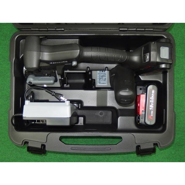 パナソニック EZ45A5PN2G-B 18V充電バンドソー 軽量3.0Ah電池パックx2個+充電器付セット 火花を散らしたくない切断作業に 使いやすい 新品_2