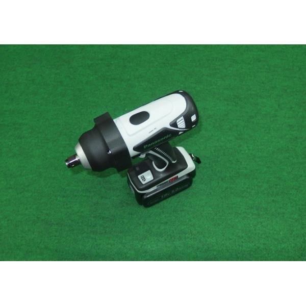 パナソニック EZ7552LJ2S-H 18Vインパクトレンチ 最大締付トルク470N・m Cバネ式 5.0Ah電池パックx2個+充電器付セット グレー 新品 代引不可_2
