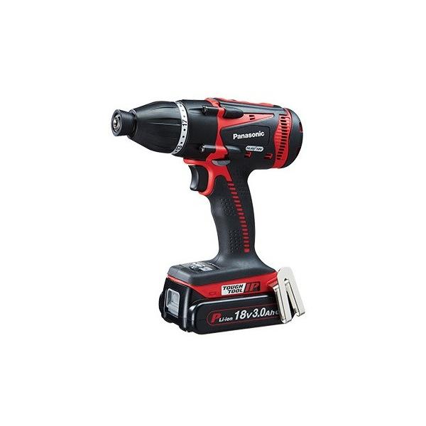 パナソニック EZ75A9PN2G-R 18Vマルチインパクトドライバ− 3.0Ah電池パックx2個+充電器付セット 赤 さまざまな作業をこなす3モード 新品